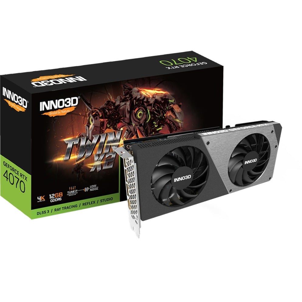 INNO3D - GeForce RTX 4070 TWIN X2, Grafikkarte