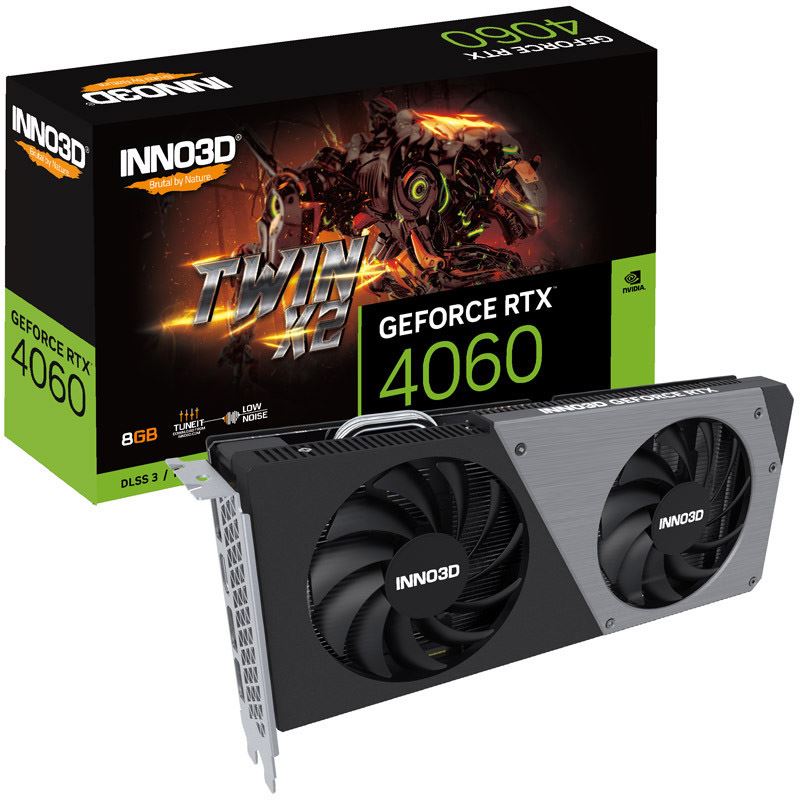 INNO3D - GeForce RTX 4060 TWIN X2, Grafikkarte