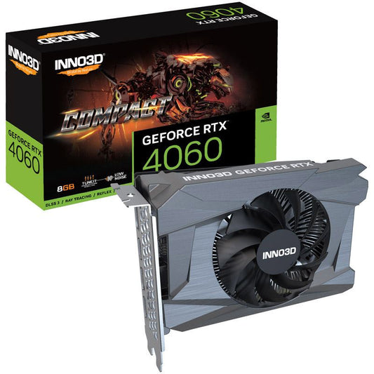 INNO3D - GeForce RTX 4060 COMPACT, Grafikkarte