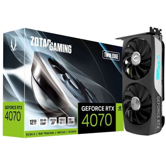 ZOTAC - GeForce RTX 4070 Twin Edge, Grafikkarte