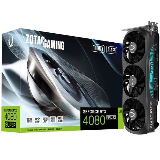 ZOTAC - GeForce RTX 4080 SUPER Trinity Black Edition 16GB, Grafikkarte