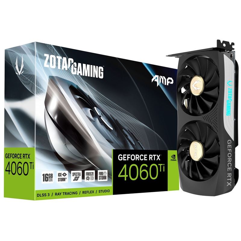 ZOTAC - GeForce RTX 4060 Ti 16GB AMP, Grafikkarte