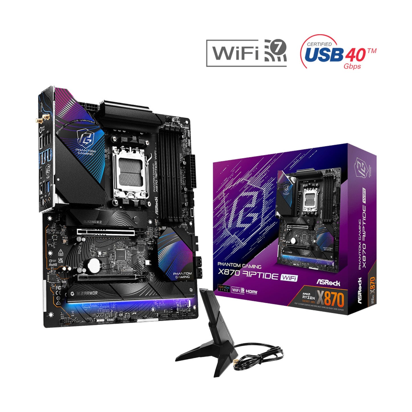 ASRock - X870 Riptide WiFi, Mainboard