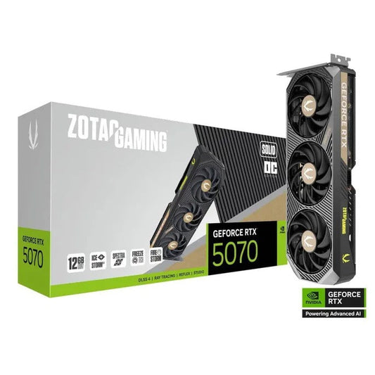 ZOTAC Gaming GeForce Rtx 5070 Solid Oc Gddr7 - PCI - Express - Grafikkarte