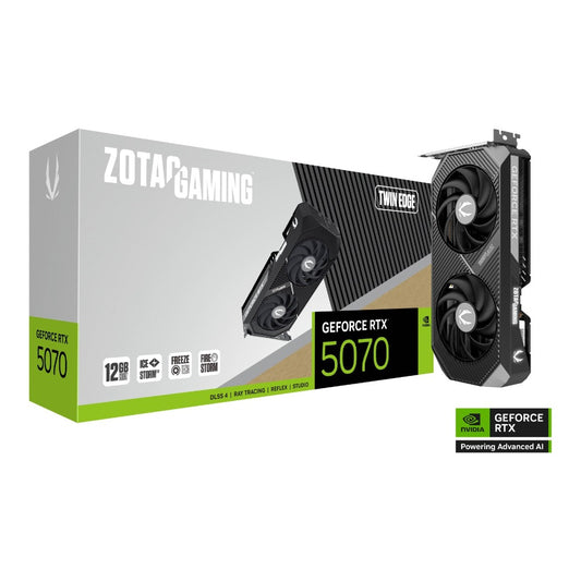 Zotac - GeForce RTX 5070 Twin Edge - Grafikkarte