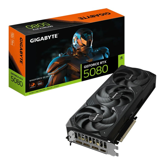 GigaByte - GeForce RTX 5080 WINDFORCE OC SFF 16G - Grafikkarte