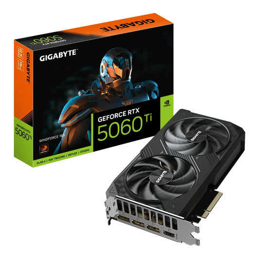GigaByte - GeForce RTX 5060 Ti WINDFORCE 16G - Grafikkarte