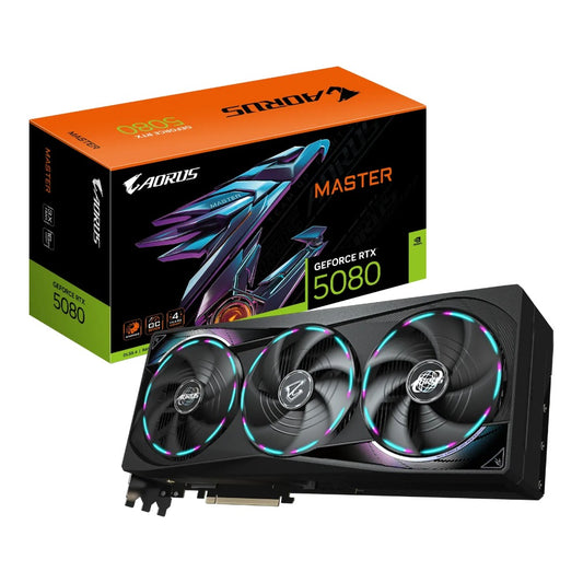 GigaByte - GeForce RTX 5080 AORUS MASTER 16G - Grafikkarte