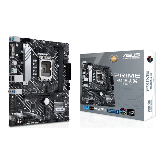 Asus - PRIME H610M-A D4-CSM - Mainboard
