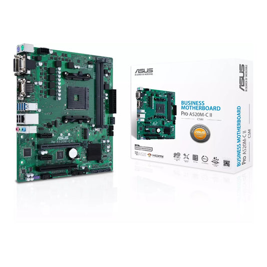 Asus - PRO A520M-C II/CSM - Mainboard
