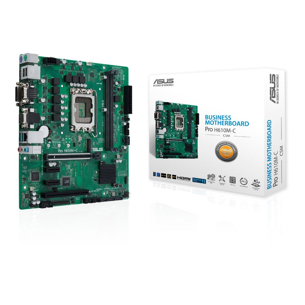 Asus - PRO H610M-C-CSM - Mainboard