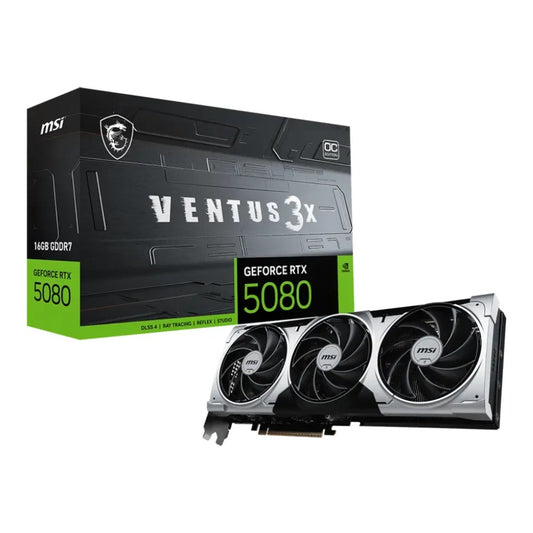 MSI - GeForce RTX 5080 VENTUS 3X OC PLUS - Grafikkarte