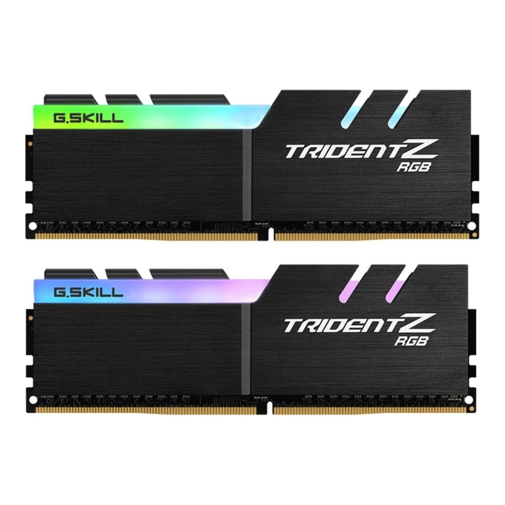 G.Skill Trident Z RGB (For AMD) F4 - 3200C16D - 32GTZRX - 32 GB - 2 x 16 GB - DDR4 - 3200 MHz - 288 - pin DIMM - Arbeitsspeicher
