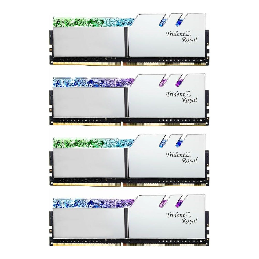 G.Skill Trident Z Royal F4 - 3600C16Q - 64GTRSC - 64 GB - 4 x 16 GB - DDR4 - 3600 MHz - 288 - pin DIMM - Arbeitsspeicher