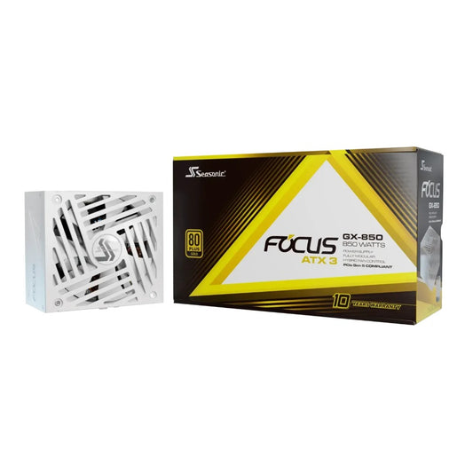 Seasonic - FOCUS GX-850-V4 850W ATX3.1 White Edition - PC-Netzteil