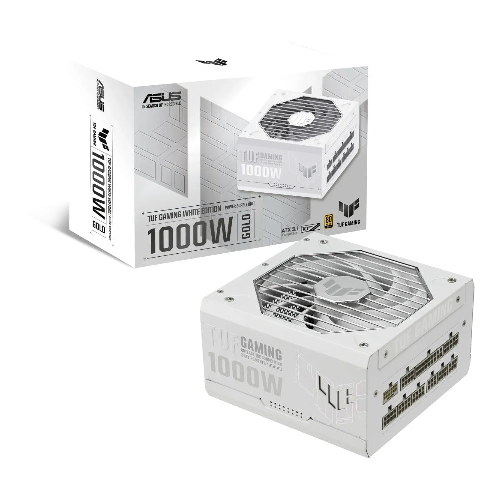 Asus - TUF Gaming 1000W Gold White Edition - PC-Netzteil