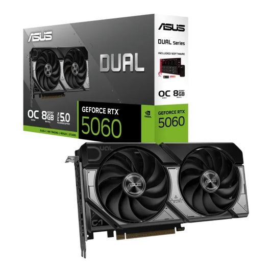 Asus - GeForce RTX 5060 DUAL OC 8GB - Grafikkarte