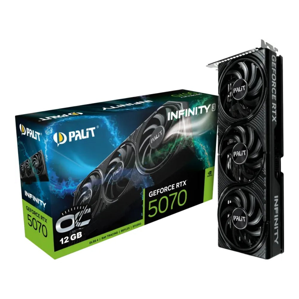 Palit GeForce RTX 5070 Infinity 3 OC - n NE75070S19K9 - GB2050S - PCI - Express - Grafikkarte