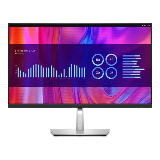 Dell - P2723DE , silber/schwarz, QHD, IPS, 60 Hz, HDMI, DisplayPort) - Monitor