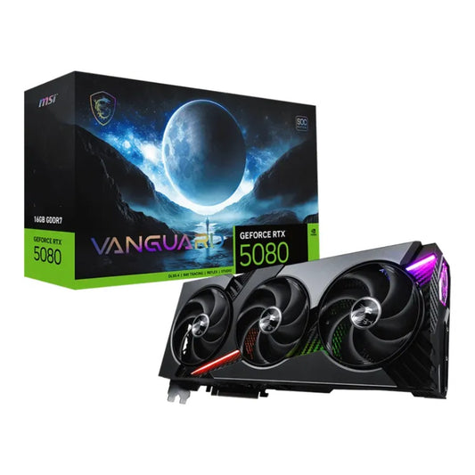 MSI - GeForce RTX 5080 VANGUARD SOC - Grafikkarte