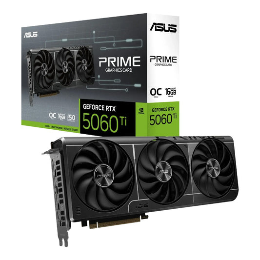 Asus - GeForce RTX 5060 Ti PRIME OC 16GB - Grafikkarte