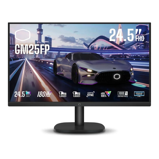 Cooler Master - GM25FP , schwarz, FullHD, IPS, HDR, 180Hz Panel) - Monitor