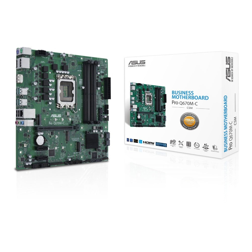 Asus - PRO Q670M-C-CSM - Mainboard