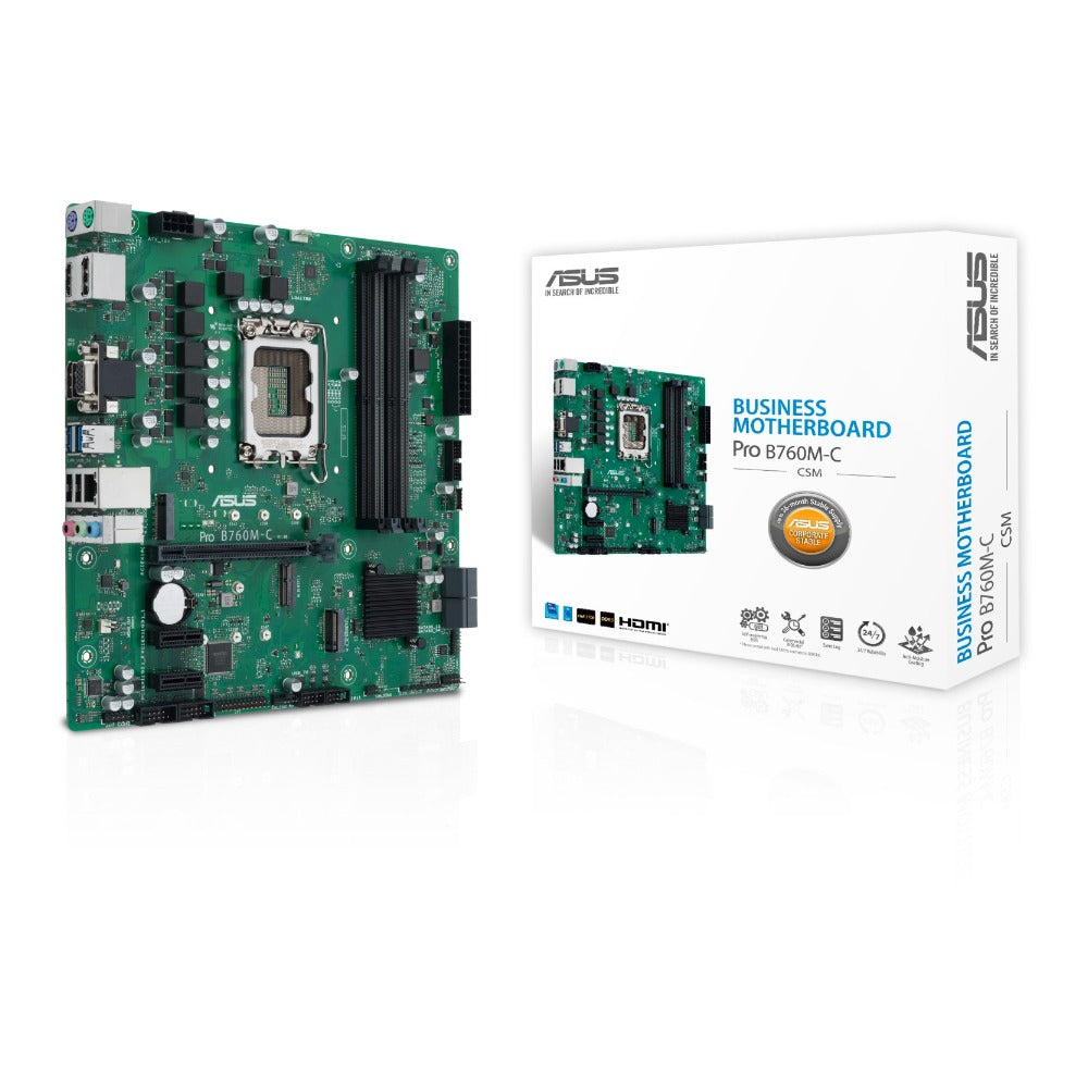 Asus - PRO B760M-C-CSM - Mainboard