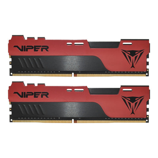 PATRIOT Memory Viper Elite PVE2432G320C8K - 32 GB - 2 x 16 GB - DDR4 - 3200 MHz - 288 - pin DIMM - Schwarz - Rot - Arbeitsspeicher