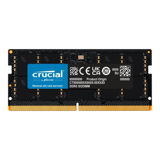 Crucial CT32G48C40S5 - 32 GB - 1 x 32 GB - DDR5 - 4800 MHz - 262 - pin SO - DIMM - Arbeitsspeicher