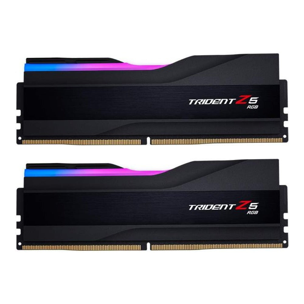 G.Skill Trident Z RGB F5 - 6000J3238F16GX2 - TZ5RK - 32 GB - 2 x 16 GB - DDR5 - 288 - pin DIMM - Schwarz - Arbeitsspeicher