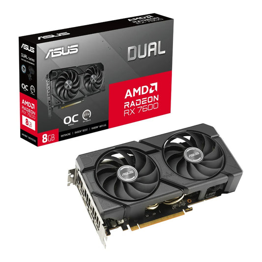Asus - Radeon RX 7600 DUAL EVO OC - Grafikkarte