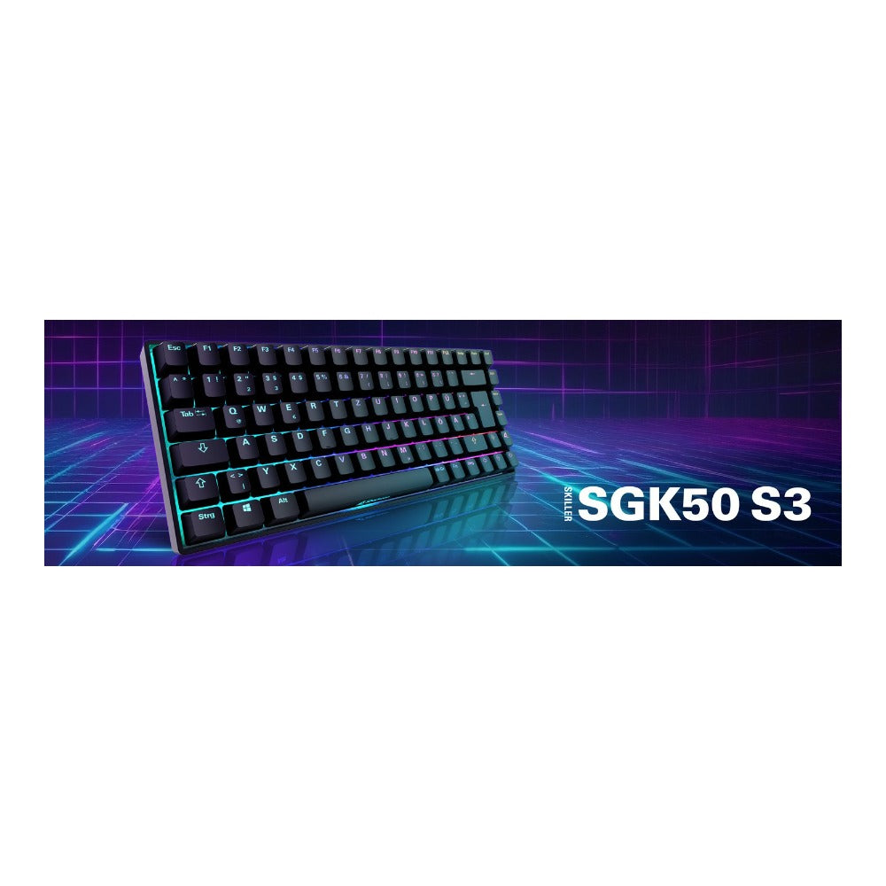 Sharkoon Gaming Skiller Sgk50 S3 - 85 Tasten - Tastatur
