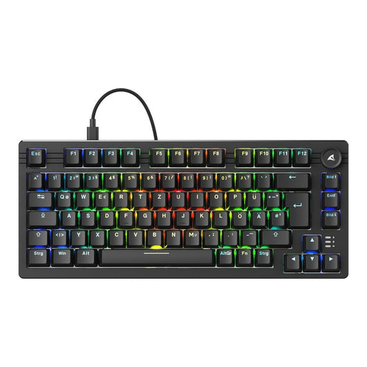 Sharkoon Gaming Tastatur Skiller SGK25 schwarz DE - QWERTZ - Tastatur