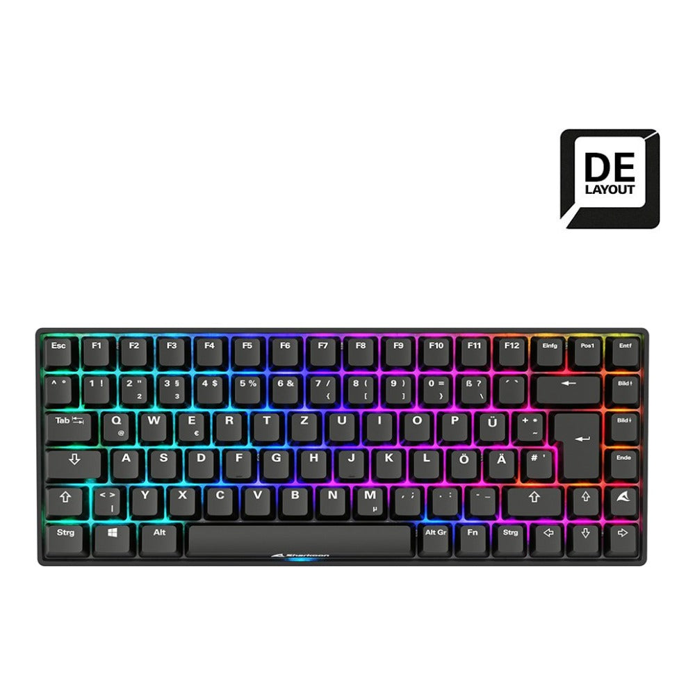 Sharkoon Gaming Skiller Sgk50 S3 PBT - QWERTZ - Tastatur