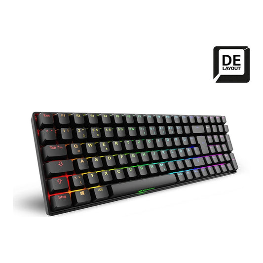 Sharkoon Skiller Sgk50 S2 Black Gaming Gateron Brown - QWERTZ - Tastatur