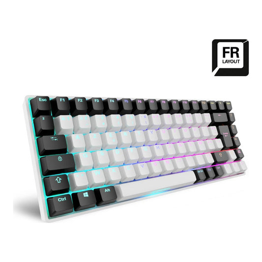 Sharkoon Skiller Sgk50 S3 wei. FR - Layout. Gateron Yellow - 85 Tasten - Tastatur