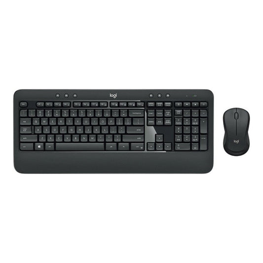 Logitech 920 - 008675 - Kabellos - RF Wireless - Membran Key Switch - QWERTZ - Schwarz - Weiß - Maus enthalten - Tastatur