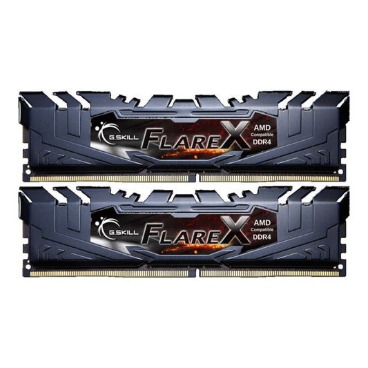 G.Skill Flare X (for AMD) F4 - 3200C16D - 32GFX - 32 GB - 2 x 16 GB - DDR4 - 3200 MHz - 288 - pin DIMM - Arbeitsspeicher
