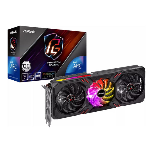 Asrock - Intel® Arc A770 Phantom Gaming 16GB OC - Grafikkarte
