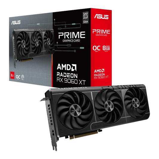 Asus - Radeon RX 9060 XT PRIME OC 8GB - Grafikkarte