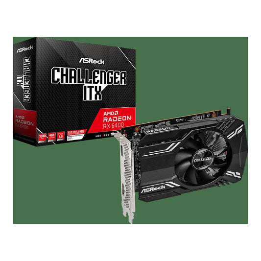 Asrock - Radeon RX 6400 Challenger ITX - Grafikkarte
