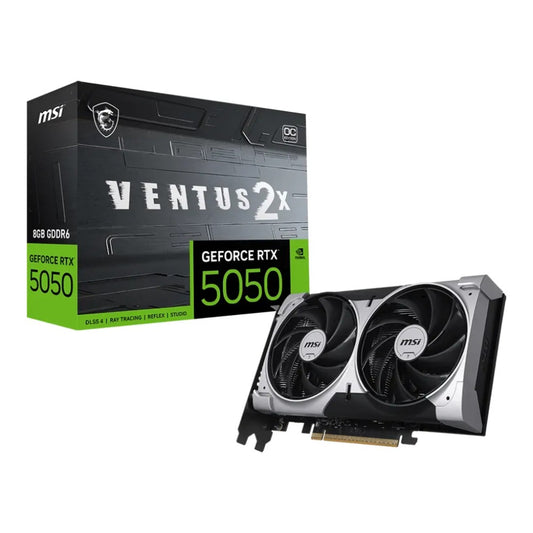 MSI - GeForce RTX 5050 8G VENTUS 2X OC - Grafikkarte