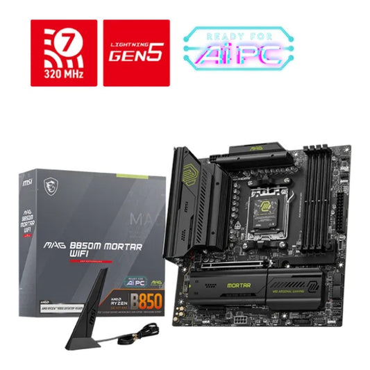 MSI - MAG B850M MORTAR WIFI - Mainboard