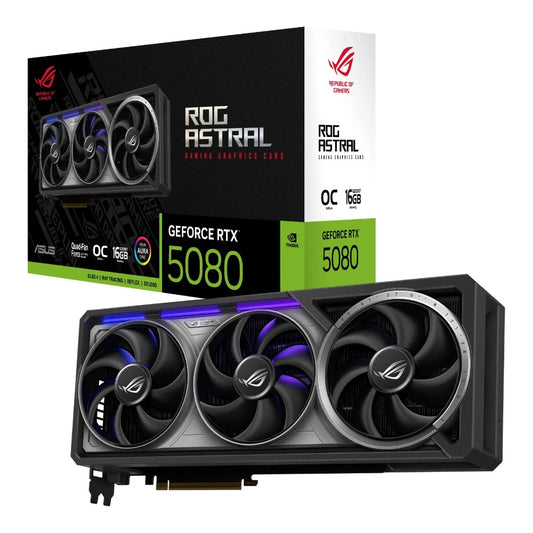 Asus - GeForce RTX 5080 ROG ASTRAL GAMING OC - Grafikkarte