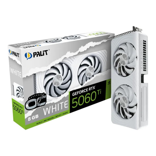 Palit - GeForce RTX 5060 Ti OC WHITE 8GB - Grafikkarte