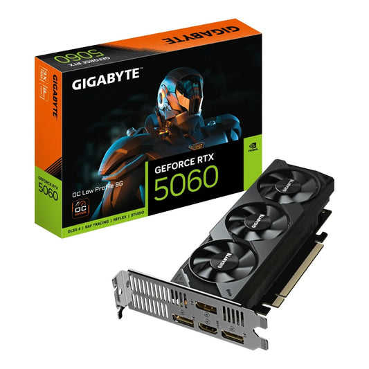 GigaByte - GeForce RTX 5060 OC Low Profile 8G - Grafikkarte