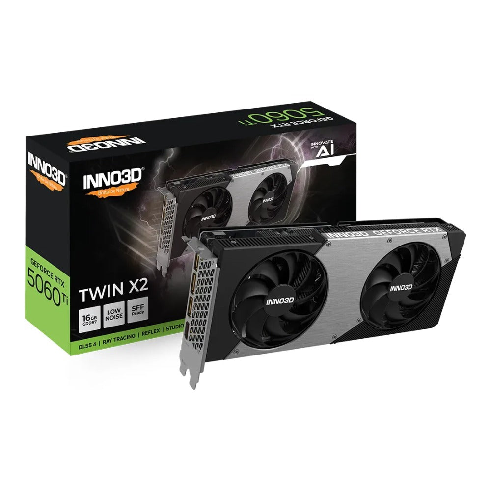 Inno3D N506T2 - 16D7 - 191073N GeForce RTX 5060 Ti Twin X2 - PCI - Express - Grafikkarte