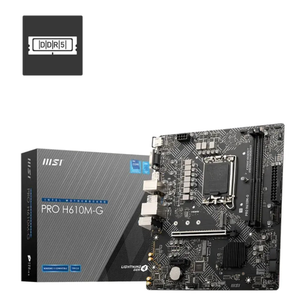 MSI - PRO H610M-G - Mainboard