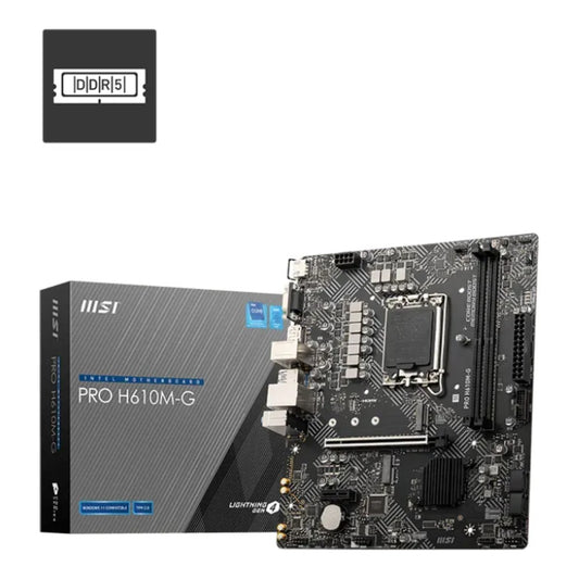 MSI - PRO H610M-G - Mainboard